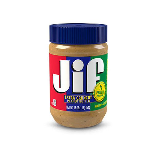 Jif Extra Crunchy Yer Fistiği Ezmesi 454 G nin resmi