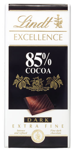 Lindt Excellence %85 Kakao Çikolata 100gr nin resmi