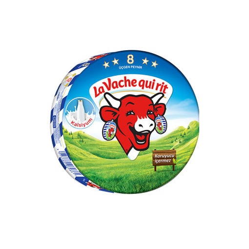 La Vache Qui Rit 8'Li Üçgen Peynir 100gr nin resmi