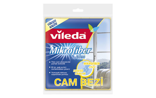 Vileda Mikrofiber Clors 4'Lu nin resmi