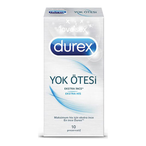 Durex Yok Ötesi Ekstra İnce Prezervatif 10lu nin resmi