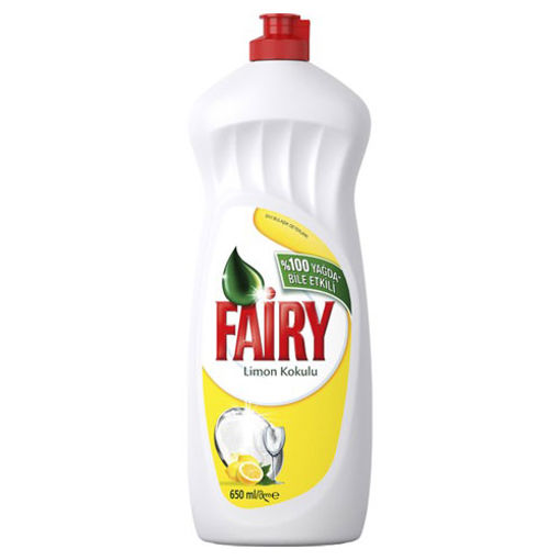 Fairy 650 ml Sıvı Bulaşık Deterjanı Limon nin resmi