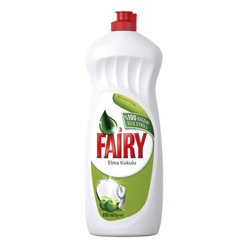 Fairy 650 ml Sıvı Bulaşık Deterjanı Elma nin resmi