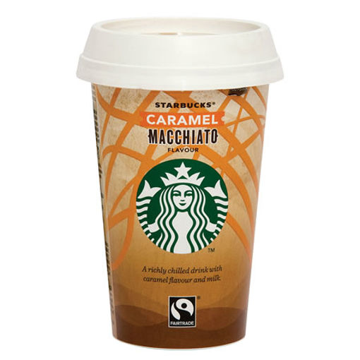 Starbucks Chilled Classics Caramel Macchiato 220ml nin resmi