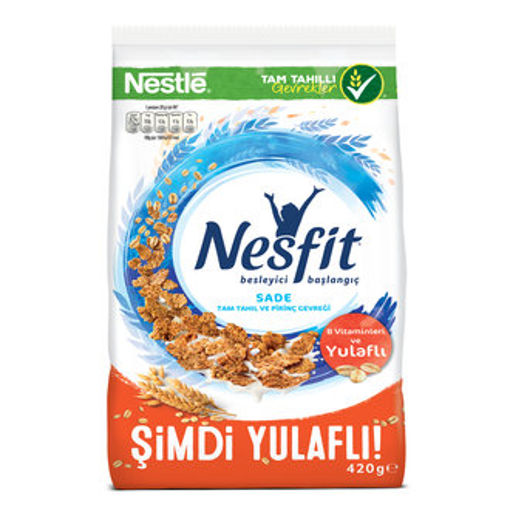 Nestle Nesfit Sade Kahvaltilik Gevrek 420 Gr nin resmi