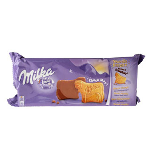 Milka Bisküvi Sütlü Çikolatali 200 Gr nin resmi