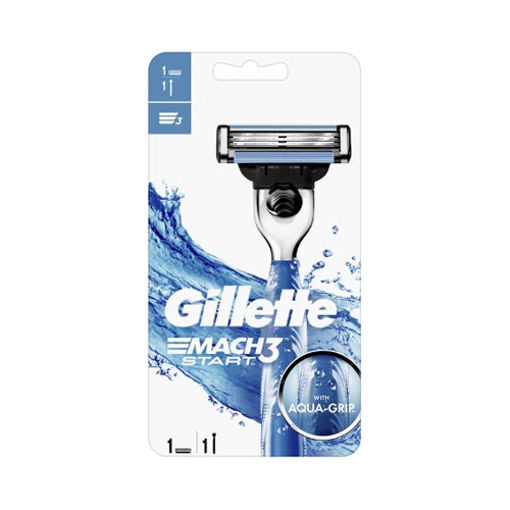 Gillette Mach3 Start Tıraş Makinesi Yedekli nin resmi