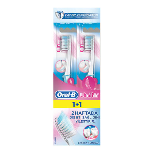 ORAL-B D.FIR PRO SENSITIVE ADVENTIC HASAS 1+1 nin resmi