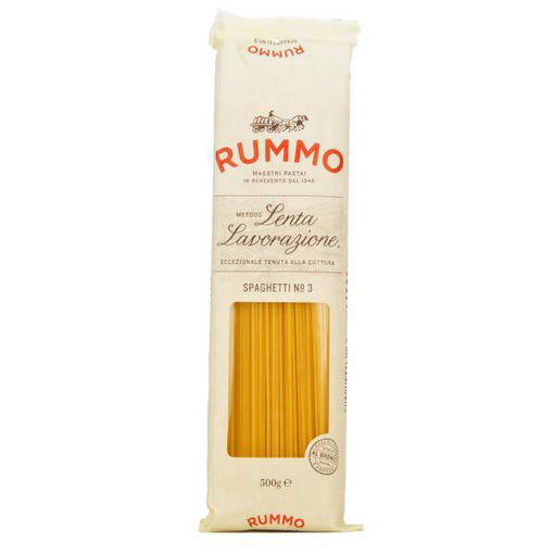 Rummo Organik Spagetti 500gr nin resmi