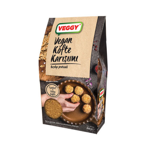 Veggy Vegan Köfte Karişimi 200gr nin resmi