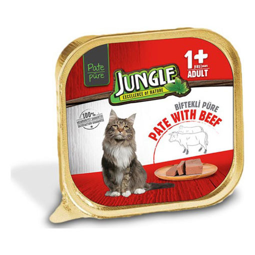 Jungle Püre Kedi Mamasi Dana Etli 100 Gr nin resmi
