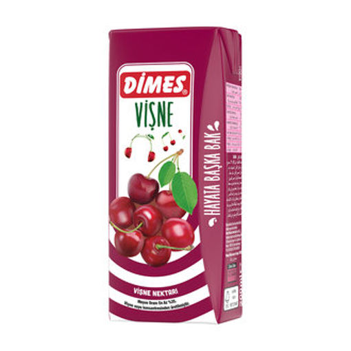 Dimes Vişne Nektarı 200 Ml nin resmi
