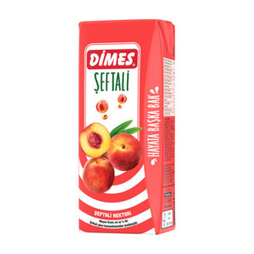 Dimes Şeftali Nektarı 200 Ml nin resmi