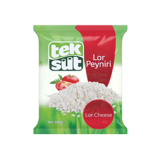 Teksüt Lor Peyniri 500gr nin resmi