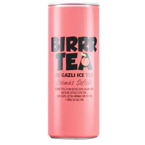 Bırrr Tea Ice Tea Şeftali 250 Ml nin resmi