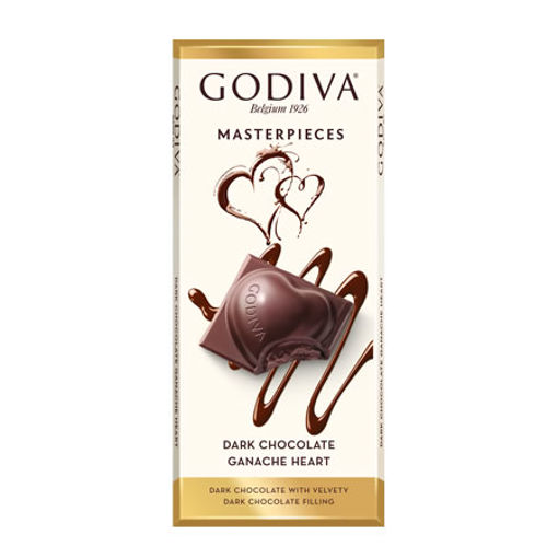 Godiva Dark Chocolate Ganache 86gr nin resmi