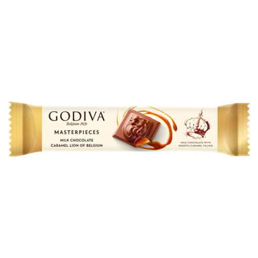 Godiva Chocolate Caramel Lion 32gr nin resmi