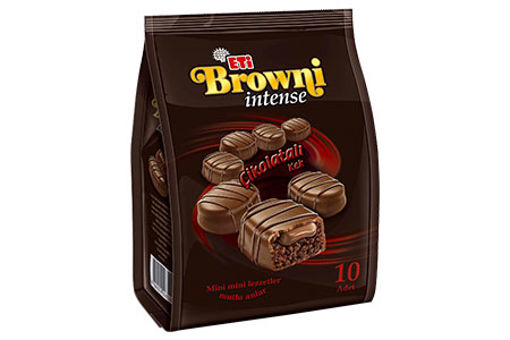 Eti Brownie Mini İntense Poşet Çikolatalı 160 Gr nin resmi