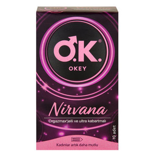 Okey Nirvana Prezervatif 10'Lu nin resmi