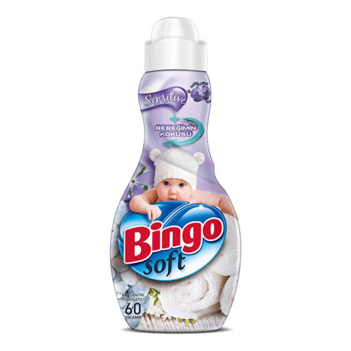 Bingo Soft Konsantre Yumuşatıcı Sensitive 1440ml nin resmi
