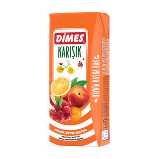 Dimes Karışık Meyve Nektarı 200 Ml nin resmi