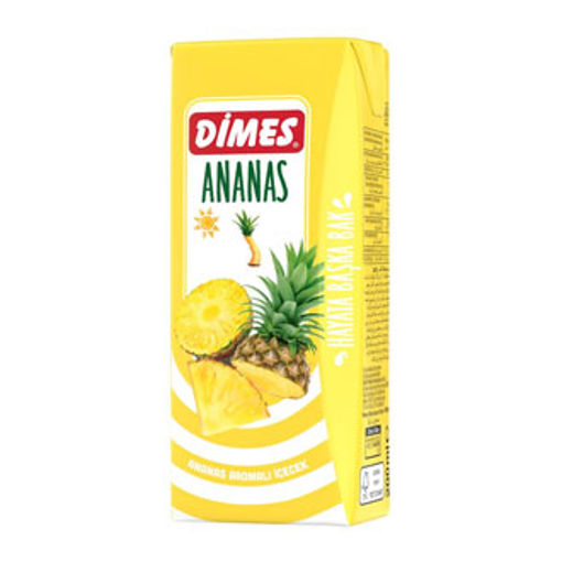Dimes Ananaslı İçecek 200 Ml nin resmi