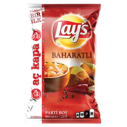 Lays Baharat Çeşnili Parti Boy 150gr nin resmi
