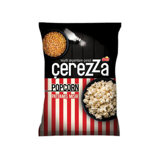 Cerezza Popcorn 80gr nin resmi