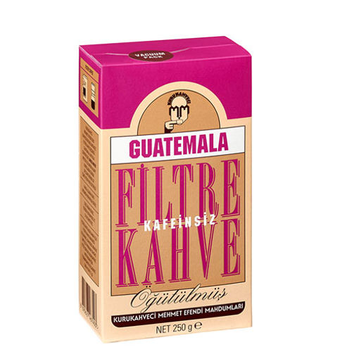 Kurukahveci Mehmetefendi Guatemala Filtre Kahve 250g Kafeinsiz nin resmi