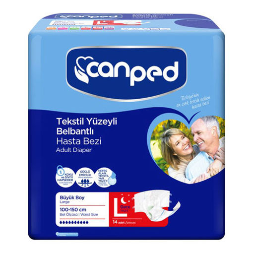 Canped Belbantli Hasta Bezi Eko Büyük 14'Lü nin resmi