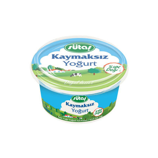 Sütaş Kaymaksız Yoğurt 1500gr nin resmi