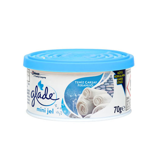 Glade Mini Jel Temiz Çarşaf Ferahliği 70 Gr nin resmi