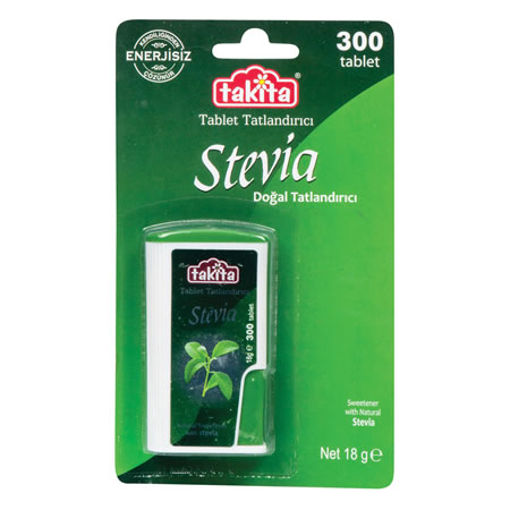 Takita Stevia Tablet Tatlandirici 300 Adet 18 Gr nin resmi