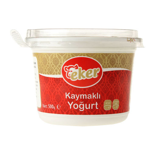 Eker Yoğurt Kaymaklı 500gr nin resmi