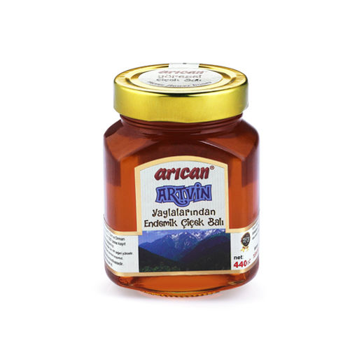 Arıcan Artvin Yaylalarından Endemik Bal 440gr nin resmi