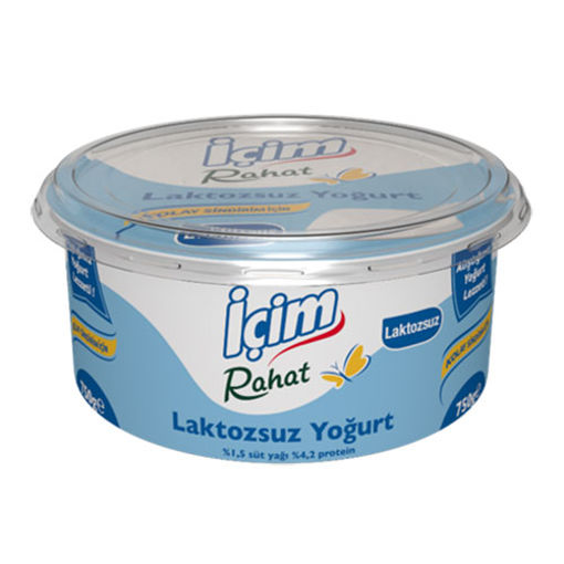 İçim Yoğurt Laktozsuz 750gr nin resmi