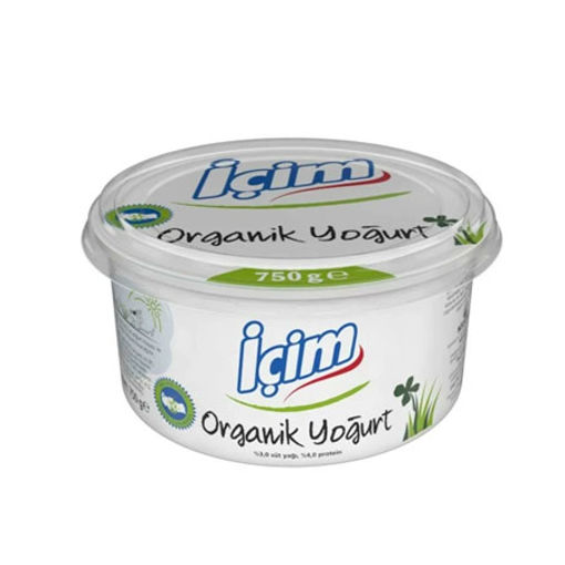 İçim Yoğurt Organik 750gr nin resmi