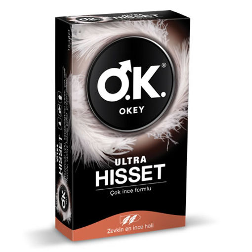 Okey Prezervatif Ultra Hisset 10'Lu nin resmi