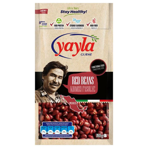 Yayla Gurme Kırmızı Fasulye 500 Gr nin resmi