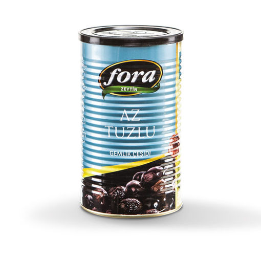 Fora Az Tuzlu Az Yağli Siyah Zeytin 800 Gr nin resmi