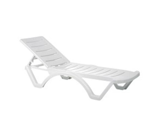 Siesta 076 Aqua Sezlong Kolsuz Ayarlanir nin resmi