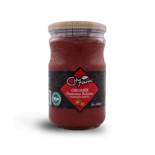 City Farm Organik Domates Salçasi 610 Gr nin resmi