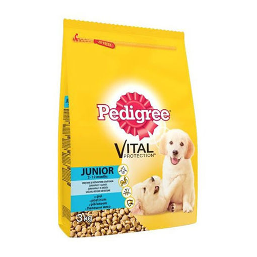 Pedigree Junior Köpek Mamasi 3kg nin resmi