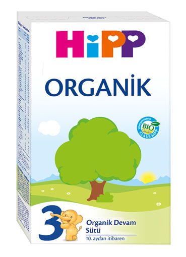 Hipp 3 Organik Devam Sütü 300gr nin resmi