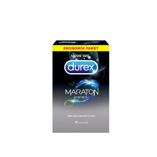 Durex Maraton Geciktiricili Prezervatif 20li nin resmi