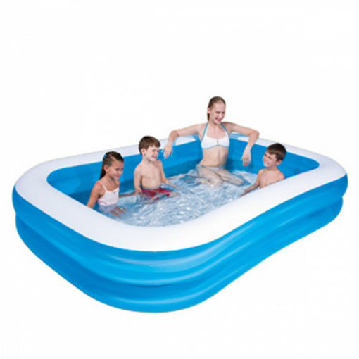 Bestway Jumbo Dikdörtgen Havuz 211x32x46 Cm nin resmi