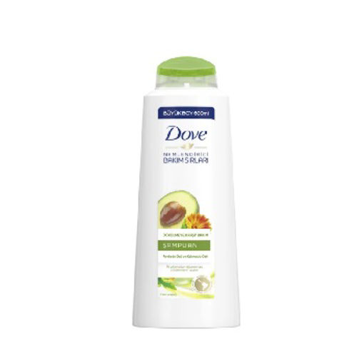 Dove Şampuan Avakado Yaği&Kalen Özlü 600ml nin resmi