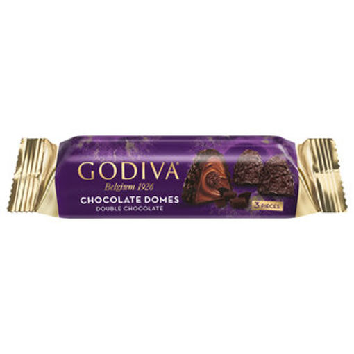 Godiva Duble Çikolatalı Chocolate Domes 31gr nin resmi