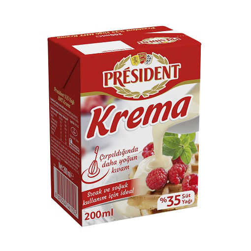 President Krema 200ml nin resmi