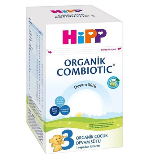 Hipp 3 Organik Combiotic Bebek Sütü 800 Gr nin resmi